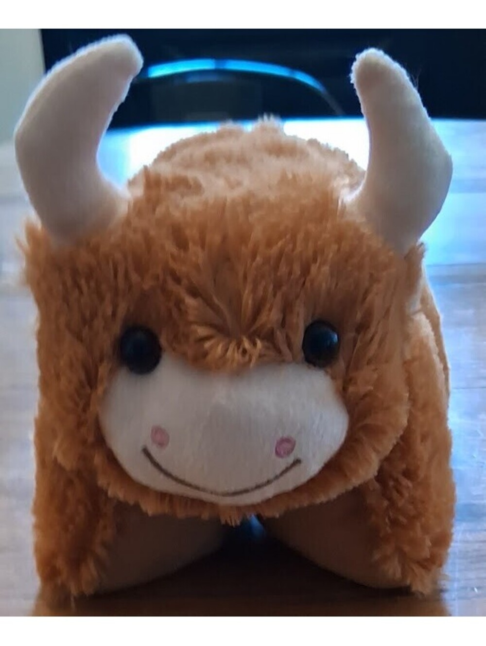 Pillow Pets Highland Cow Plush Pillow Stuffed Animal